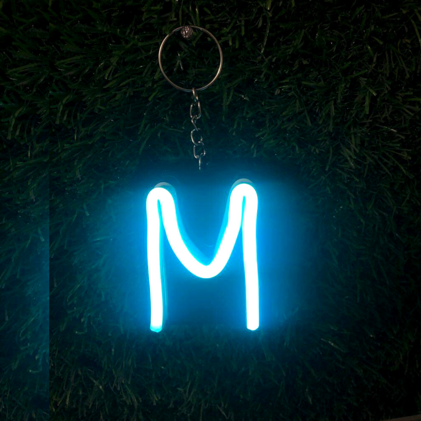 Personalized Neon Acrylic Alphabet Keychain - Initial Neon Keychain