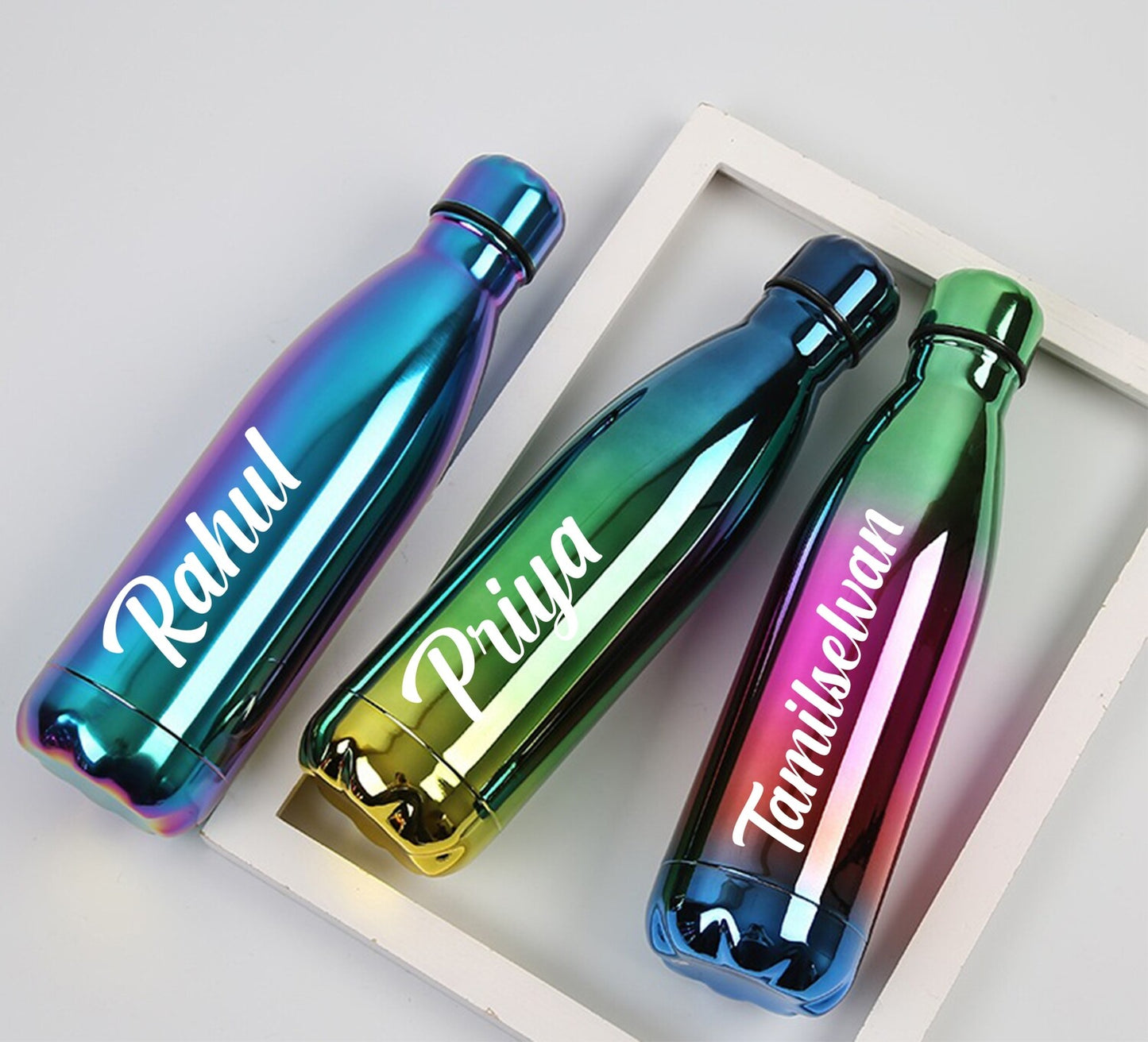 Personalized - Insulated Rainbow Bottle