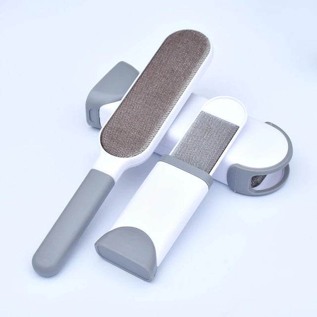Stylish and Portable Double-Sided Lint/Fur Remover - Get Small Brush Free