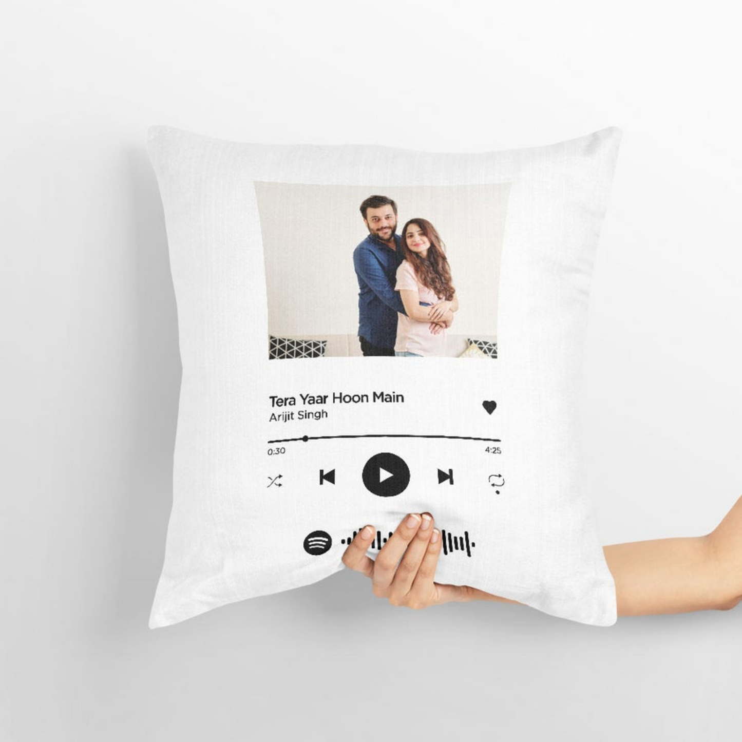 Customized Spotify Pillow with Your Image