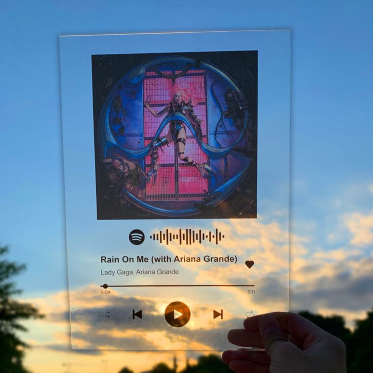 Acrylic Spotify Plaque