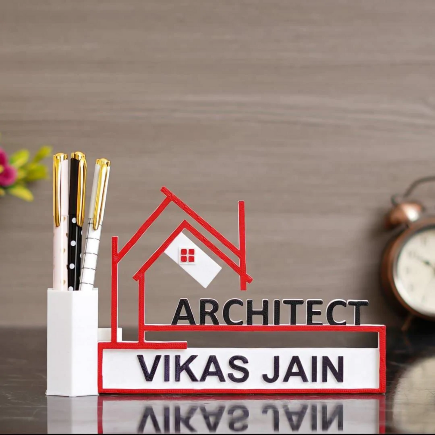 Customized Architect Pen Stand - Table Stand 🎁