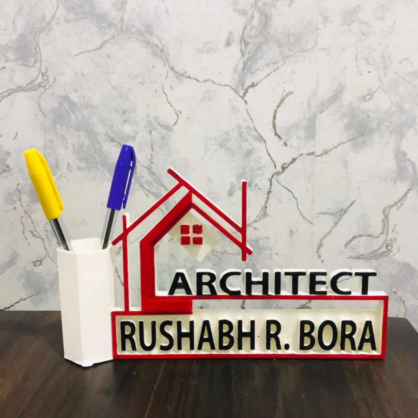 Customized Architect Pen Stand - Table Stand 🎁