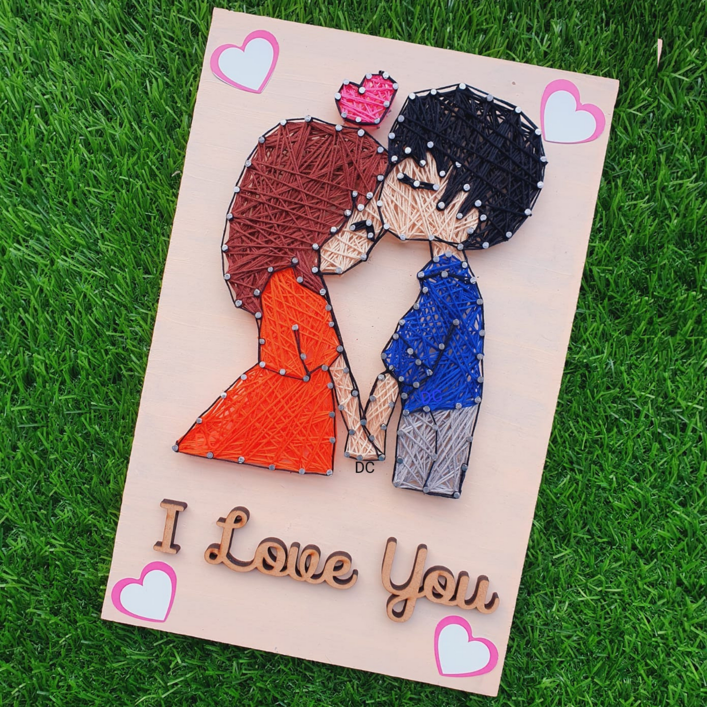 Personalized Couple String Art