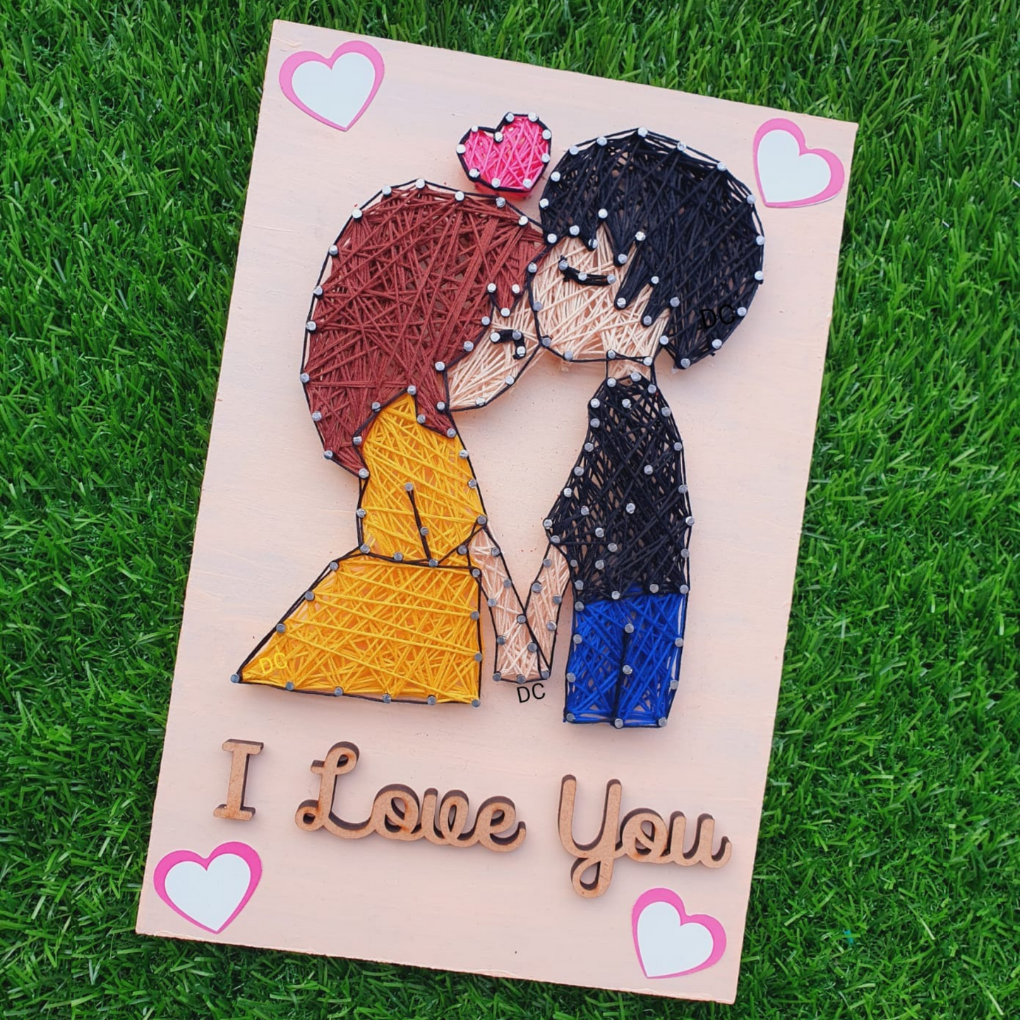 Personalized Couple String Art