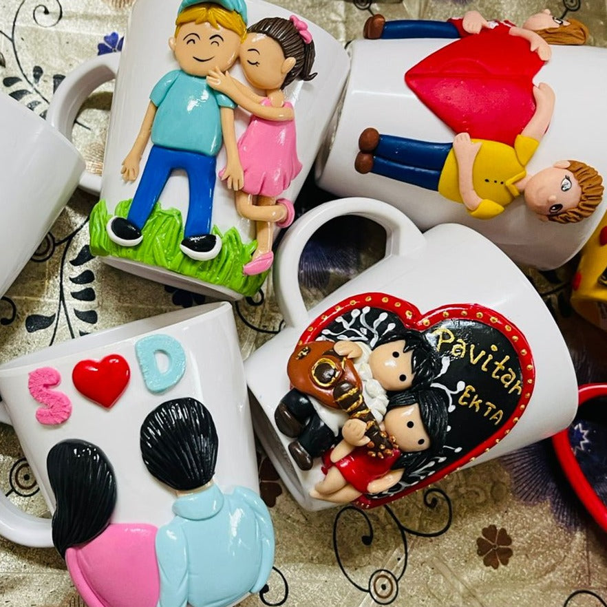 Customized Clay Mason Mug