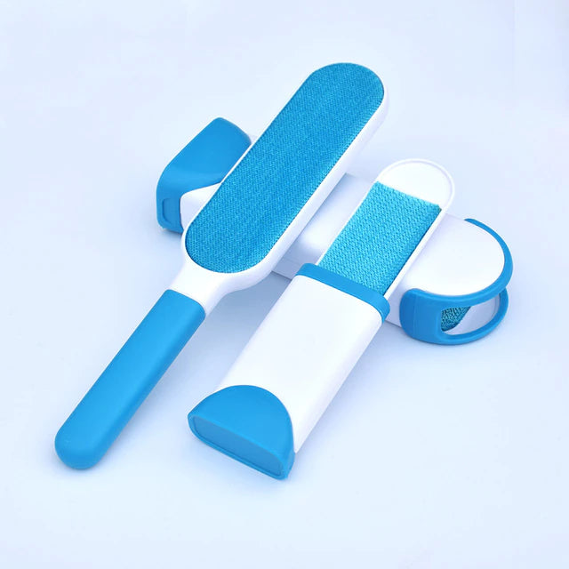 Stylish and Portable Double-Sided Lint/Fur Remover - Get Small Brush Free