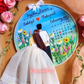 Embroider Your Love Story in Beautiful Hoops - Personalized Wedding Stitch Art