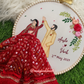 Handcrafted Embroidered Hoop Art: The Perfect Wedding Keepsake