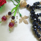 Custom Handmade Luxury Floral Tasbih/Japa Mala/Rosary | Flower Pearl Tasbih, Japa Mala, Prayer Beads, Dhikr Matic for Chanting and Meditation