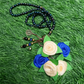 Custom Handmade Luxury Floral Tasbih/Japa Mala/Rosary | Flower Pearl Tasbih, Japa Mala, Prayer Beads, Dhikr Matic for Chanting and Meditation